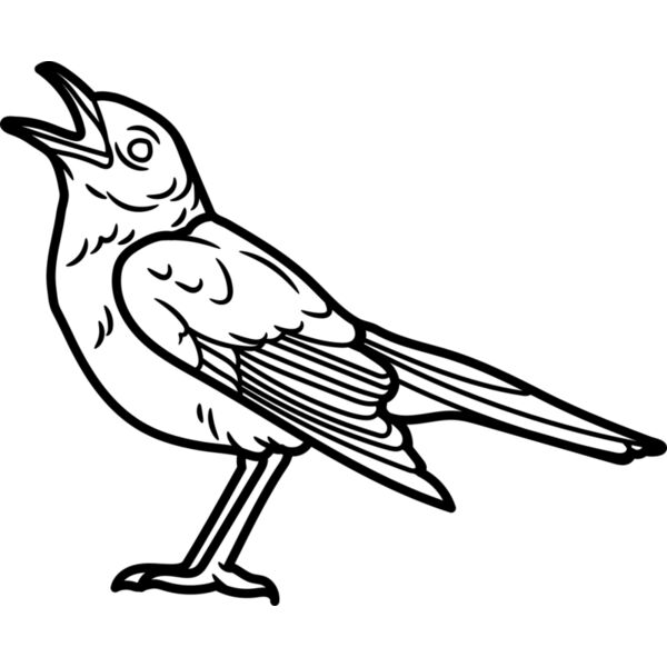 Nightingale   Clipart 1 Thumbnail
