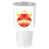 Sublimatable Polar Camel 30 oz. White Vacuum Insulated Tumbler w/Lid-bsai Thumbnail