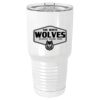 Sublimatable Polar Camel 30 oz. White Vacuum Insulated Tumbler w/Lid-bsai Thumbnail