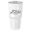 Sublimatable Polar Camel 30 oz. White Vacuum Insulated Tumbler w/Lid-bsai Thumbnail