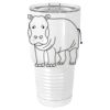 Sublimatable Polar Camel 30 oz. White Vacuum Insulated Tumbler w/Lid-bsai Thumbnail
