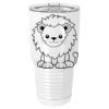 Sublimatable Polar Camel 30 oz. White Vacuum Insulated Tumbler w/Lid-bsai Thumbnail