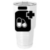 Sublimatable Polar Camel 30 oz. White Vacuum Insulated Tumbler w/Lid-bsai Thumbnail