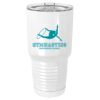 Sublimatable Polar Camel 30 oz. White Vacuum Insulated Tumbler w/Lid-bsai Thumbnail