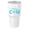 Sublimatable Polar Camel 30 oz. White Vacuum Insulated Tumbler w/Lid-bsai Thumbnail