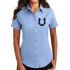 Women's Short Sleeve Button Down Shirt Thumbnail