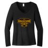 Women's Long Sleeve V Neck Tee Thumbnail