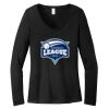 Women's Long Sleeve V Neck Tee Thumbnail
