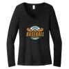 Women's Long Sleeve V Neck Tee Thumbnail