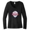 Women's Long Sleeve V Neck Tee Thumbnail