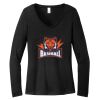 Women's Long Sleeve V Neck Tee Thumbnail