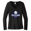 Women's Long Sleeve V Neck Tee Thumbnail
