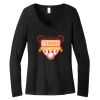 Women's Long Sleeve V Neck Tee Thumbnail