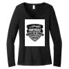 Women's Long Sleeve V Neck Tee Thumbnail