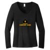 Women's Long Sleeve V Neck Tee Thumbnail