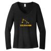 Women's Long Sleeve V Neck Tee Thumbnail