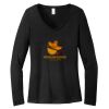 Women's Long Sleeve V Neck Tee Thumbnail