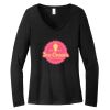 Women's Long Sleeve V Neck Tee Thumbnail