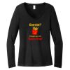 Women's Long Sleeve V Neck Tee Thumbnail