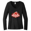 Women's Long Sleeve V Neck Tee Thumbnail