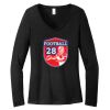 Women's Long Sleeve V Neck Tee Thumbnail