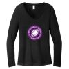 Women's Long Sleeve V Neck Tee Thumbnail