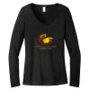 Women's Long Sleeve V Neck Tee Thumbnail