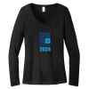Women's Long Sleeve V Neck Tee Thumbnail