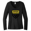 Women's Long Sleeve V Neck Tee Thumbnail