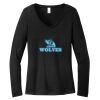Women's Long Sleeve V Neck Tee Thumbnail