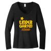 Women's Long Sleeve V Neck Tee Thumbnail