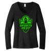 Women's Long Sleeve V Neck Tee Thumbnail