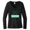 Women's Long Sleeve V Neck Tee Thumbnail