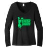 Women's Long Sleeve V Neck Tee Thumbnail