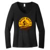 Women's Long Sleeve V Neck Tee Thumbnail
