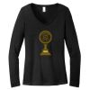 Women's Long Sleeve V Neck Tee Thumbnail