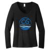 Women's Long Sleeve V Neck Tee Thumbnail