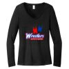 Women's Long Sleeve V Neck Tee Thumbnail