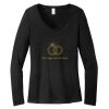 Women's Long Sleeve V Neck Tee Thumbnail