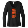 Women's Long Sleeve V Neck Tee Thumbnail