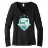 Women's Long Sleeve V Neck Tee Thumbnail