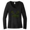 Women's Long Sleeve V Neck Tee Thumbnail
