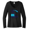 Women's Long Sleeve V Neck Tee Thumbnail