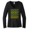 Women's Long Sleeve V Neck Tee Thumbnail