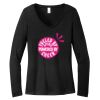 Women's Long Sleeve V Neck Tee Thumbnail