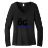 Women's Long Sleeve V Neck Tee Thumbnail