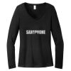Women's Long Sleeve V Neck Tee Thumbnail