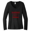 Women's Long Sleeve V Neck Tee Thumbnail