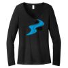 Women's Long Sleeve V Neck Tee Thumbnail