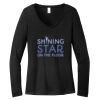 Women's Long Sleeve V Neck Tee Thumbnail